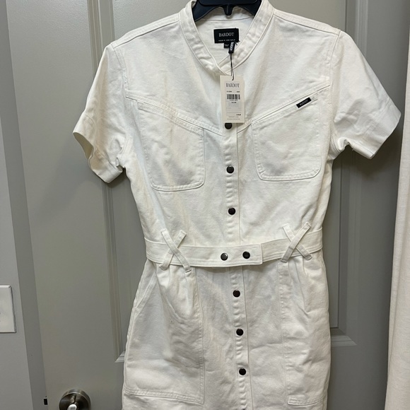 Womens Bardot Stacey Denim Dress 